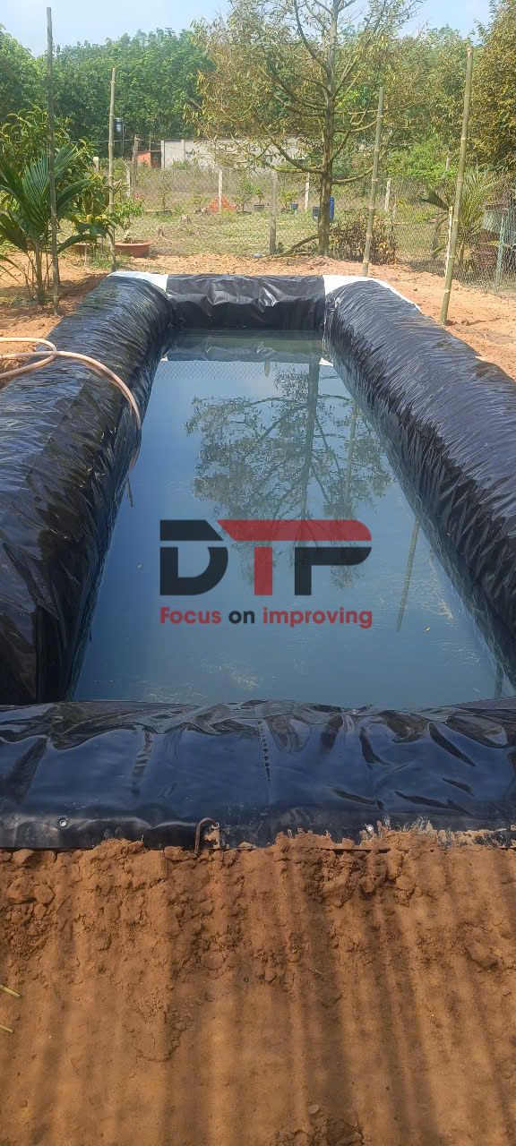 Hướng Dẫn Bà Con Lót Bạt HDPE Âm Xuống Đất Giúp Tiết Kiệm Chi Phí Làm Khung