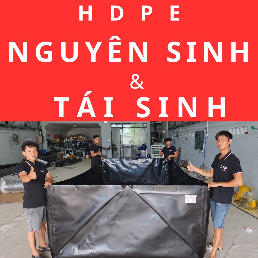 Phân biệt bạt HDPE nguyên sinh và tái sinh